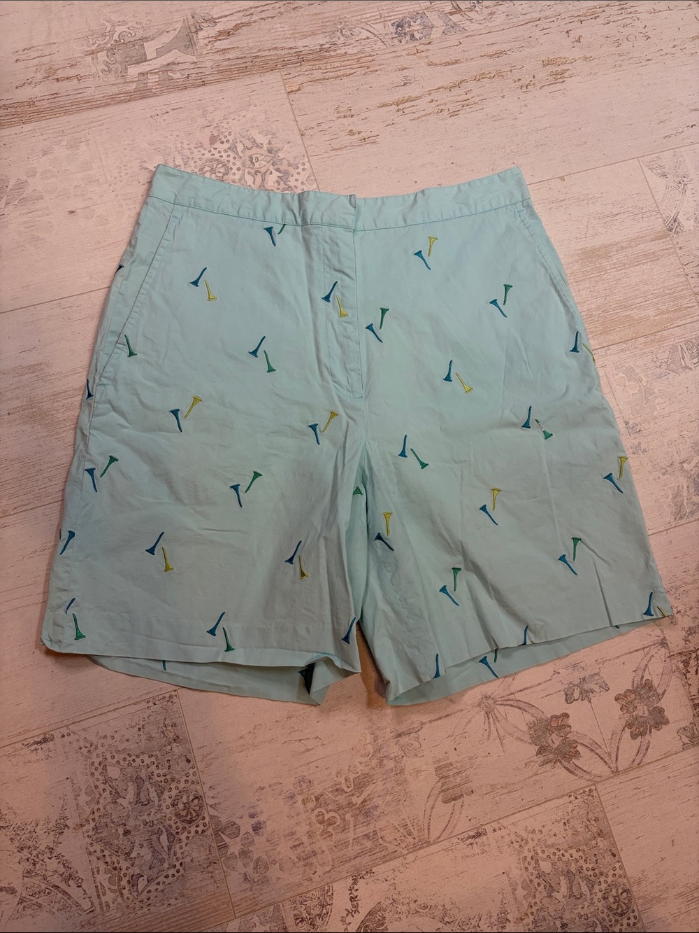 Vintage White Label Lilly Pulitzer Golf Tee Shorts Size 10